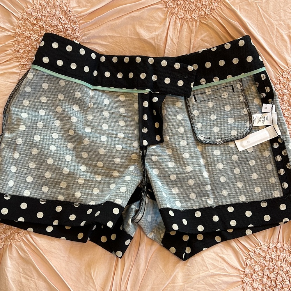 LOFT Black Polka Dot Shorts - Picture 16 of 16